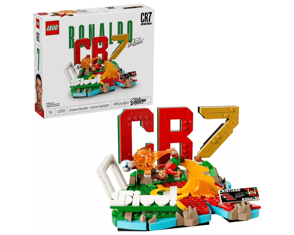 Конструктор LEGO Editions: Cristiano Ronaldo – CR7 - Football Highlights (43012) 2