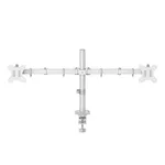 Стойка HAMA Стойка за 2 монитора за бюро, регулируема, 13" - 35", 12 кг, Бял 2