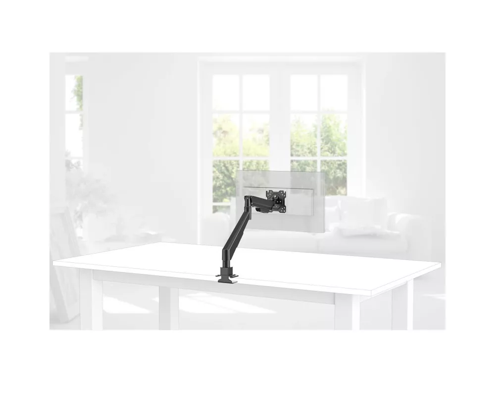Стойка HAMA Стойка за монитор за бюро, 17"-35", регулируема, газова пружина 4