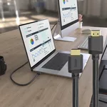 Кабел HDMI - HDMI Ultra HD, 8K, 48 Gbit/s, Ethernet, позл.конектори, 1 м 4
