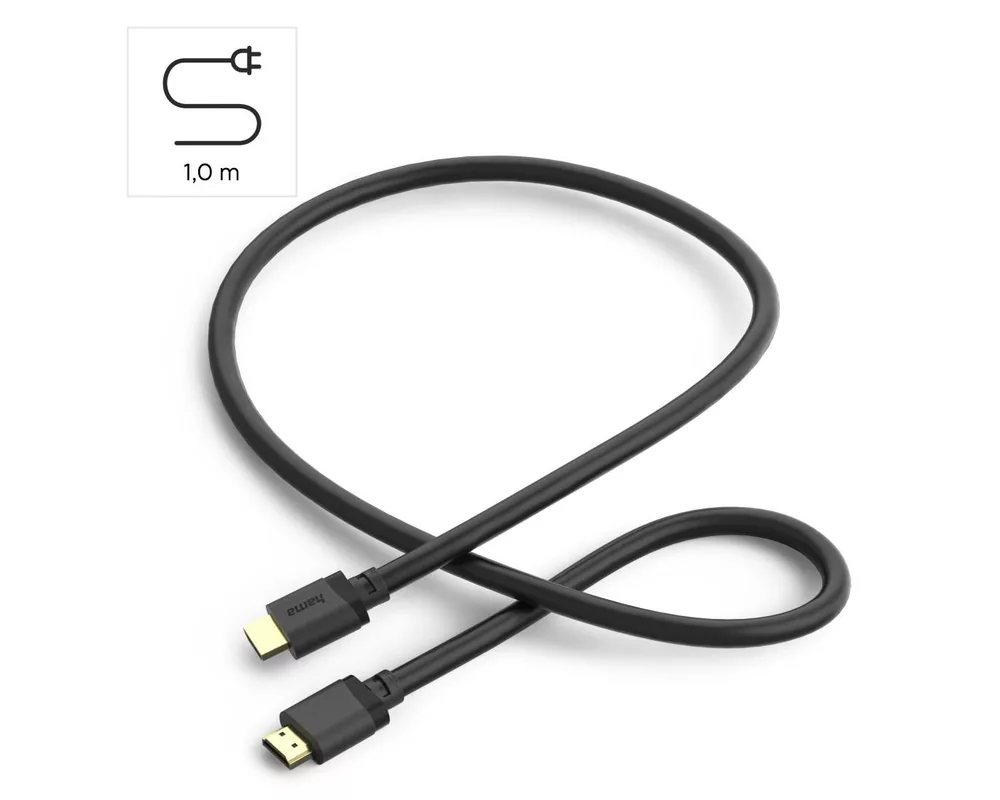 Кабел HDMI - HDMI Ultra HD, 8K, 48 Gbit/s, Ethernet, позл.конектори, 1 м 13