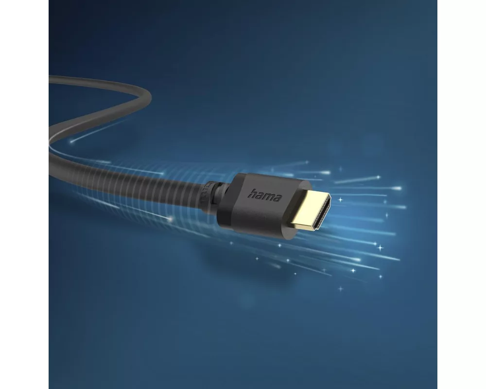 Кабел HDMI - HDMI Ultra HD, 8K, 48 Gbit/s, Ethernet, позл.конектори, 1 м 6