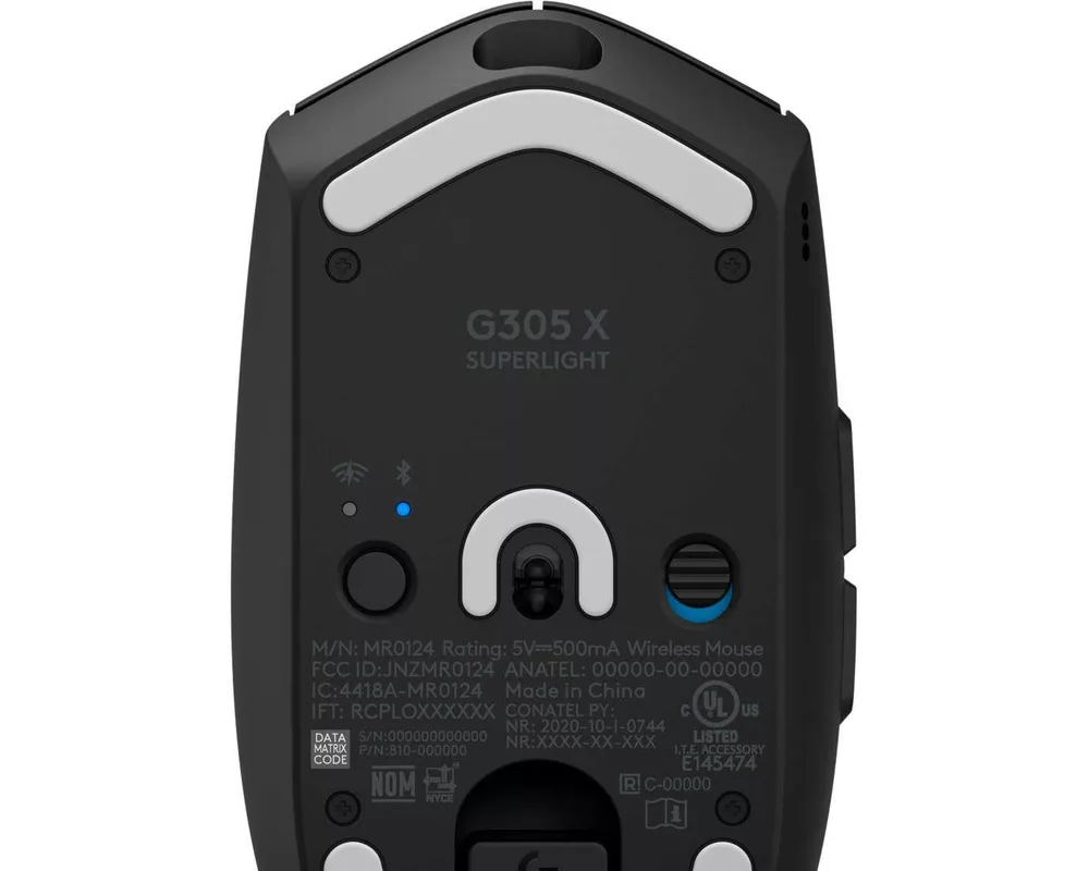Мишка Геймърска безжична мишка Logitech G305 X Superlight - Черен 4