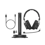 Слушалки HAMA Блутут слушалки с микрофон "BT-900", зарядна станция, Multipoint, ENC, черни 9