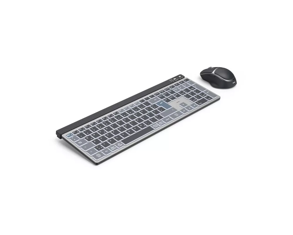 Клавиатура HAMA Комплект безжична клавиатура-мишка "WKM-750", Bluetooth & 2.4Ghz, кирилизирана 4