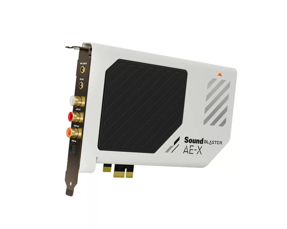 Звукова карта Creative SoundBlaster AE-X, HI-Res PCI-E DAC 4