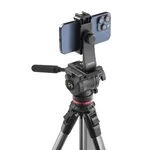Фото и видео аксесоари HAMA Трипод / Статив „PRO Move 160 2D+“, 160 см, видео статив за камера и мобилен телефон 20