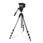 Фото и видео аксесоари HAMA Трипод / Статив „PRO Move 160 2D+“, 160 см, видео статив за камера и мобилен телефон 5