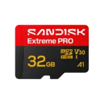 <span>Флаш карта</span> Sandisk карта Extreme PRO microSD™ UHS-I Card 32GB,Read up to 100MB/s, Write 90MB/s <span class='catalog-num-in-name'>SDSQXCO-032G-GS6MA</span> - 