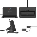 Четец за карти j5create JUR261-N USB Smart card/CAC reader картов четец със стойка 3