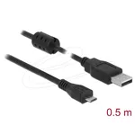 <span>Кабел</span> DeLock USB 2.0 Type-A мъжко - Micro USB -B мъжко <span class='catalog-num-in-name'>DELOCK-84900</span> - 
