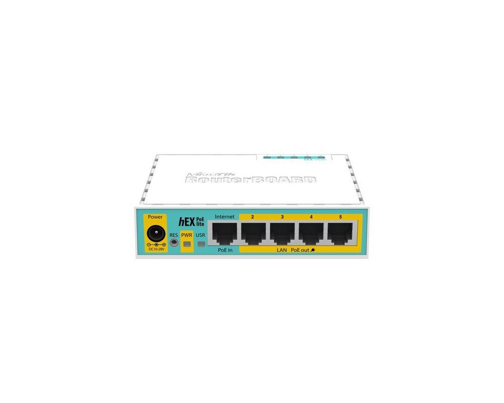 Рутер MikroTik hEX PoE lite (RB750UPr2) 4
