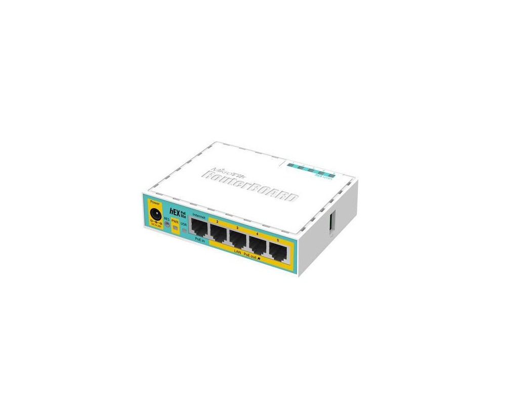 Рутер MikroTik hEX PoE lite (RB750UPr2) 3