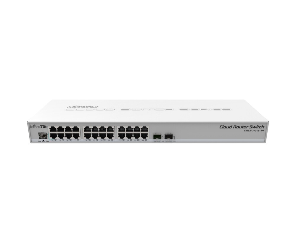 Switch (Комутатор) MikroTik Cloud Router Switch CRS326-24G-2S+RM Dual Boot 14