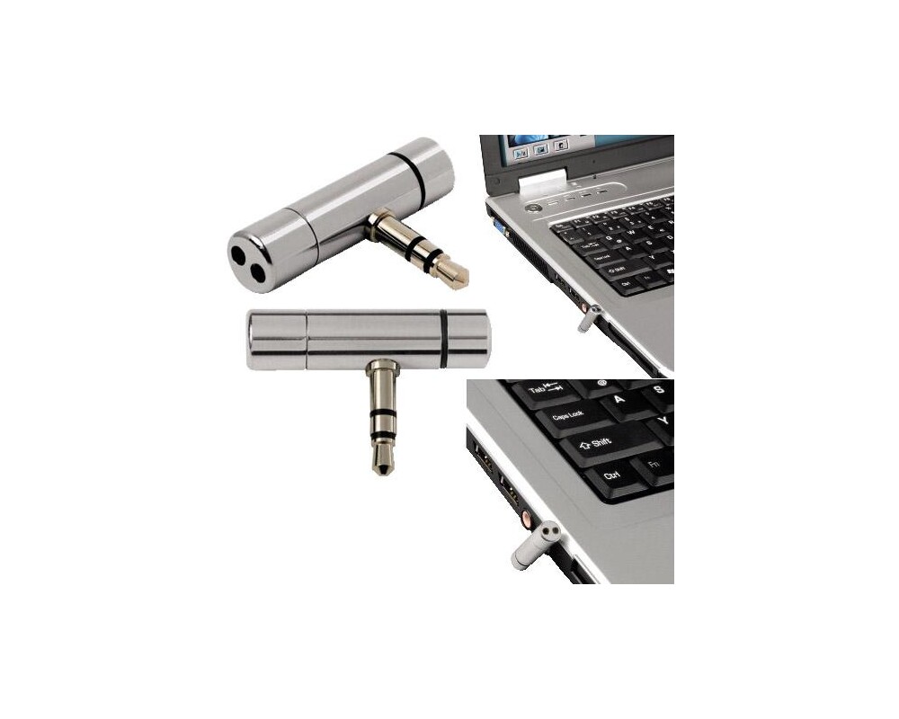 Микрофон Мини микрофон за преносим компютър HAMA, 3.5мм, Сребрист 3