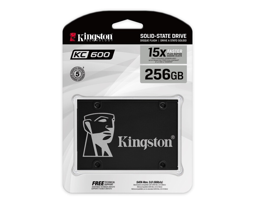 SSD 256GB SSD Kingston KC600 7 SSD 256GB SSD Kingston KC600 7