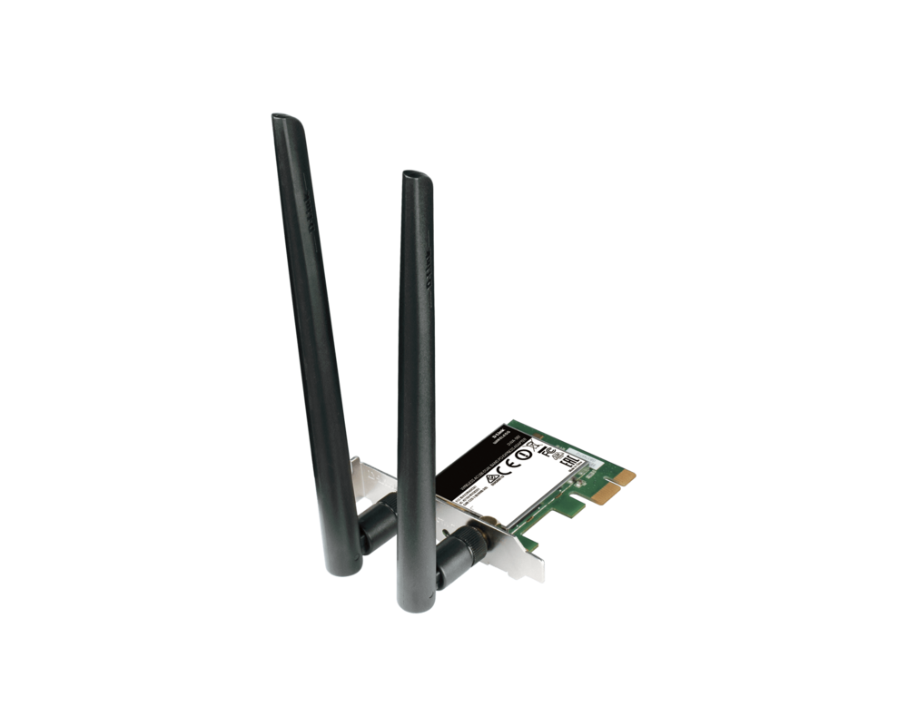 Мрежова карта D-Link Wireless AC1200 DualBand PCIe Adapter 5 Мрежова карта D-Link Wireless AC1200 DualBand PCIe Adapter 5