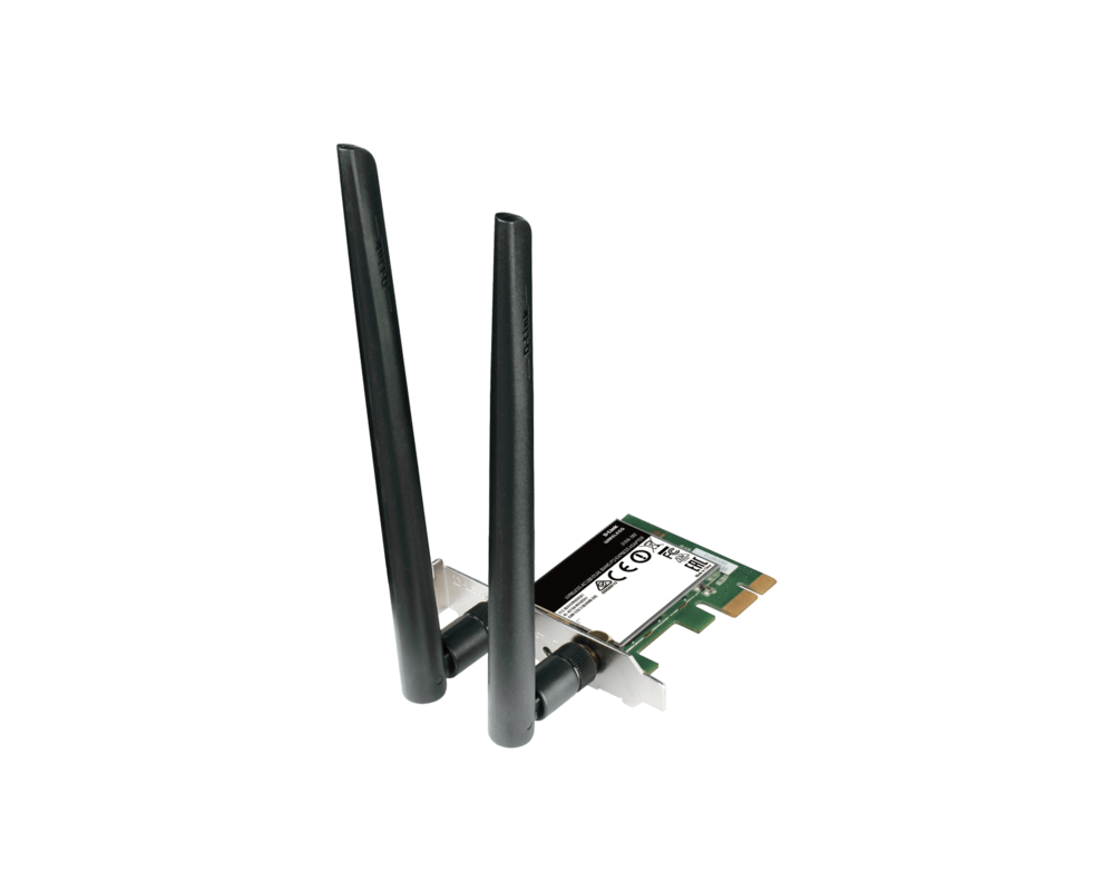 Мрежова карта D-Link Wireless AC1200 DualBand PCIe Adapter 3 Мрежова карта D-Link Wireless AC1200 DualBand PCIe Adapter 3