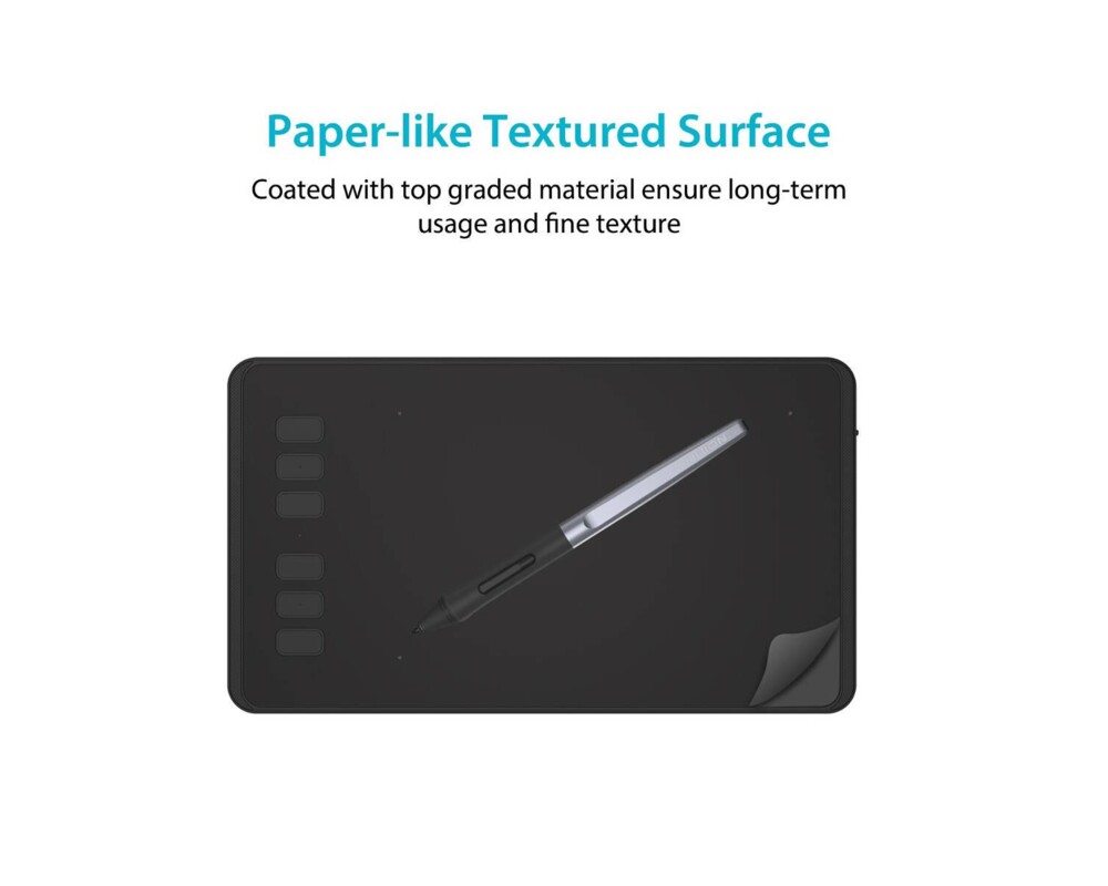 Графичен таблет HUION Inspiroy H640P, USB, Черен 2 Графичен таблет HUION Inspiroy H640P, USB, Черен 2