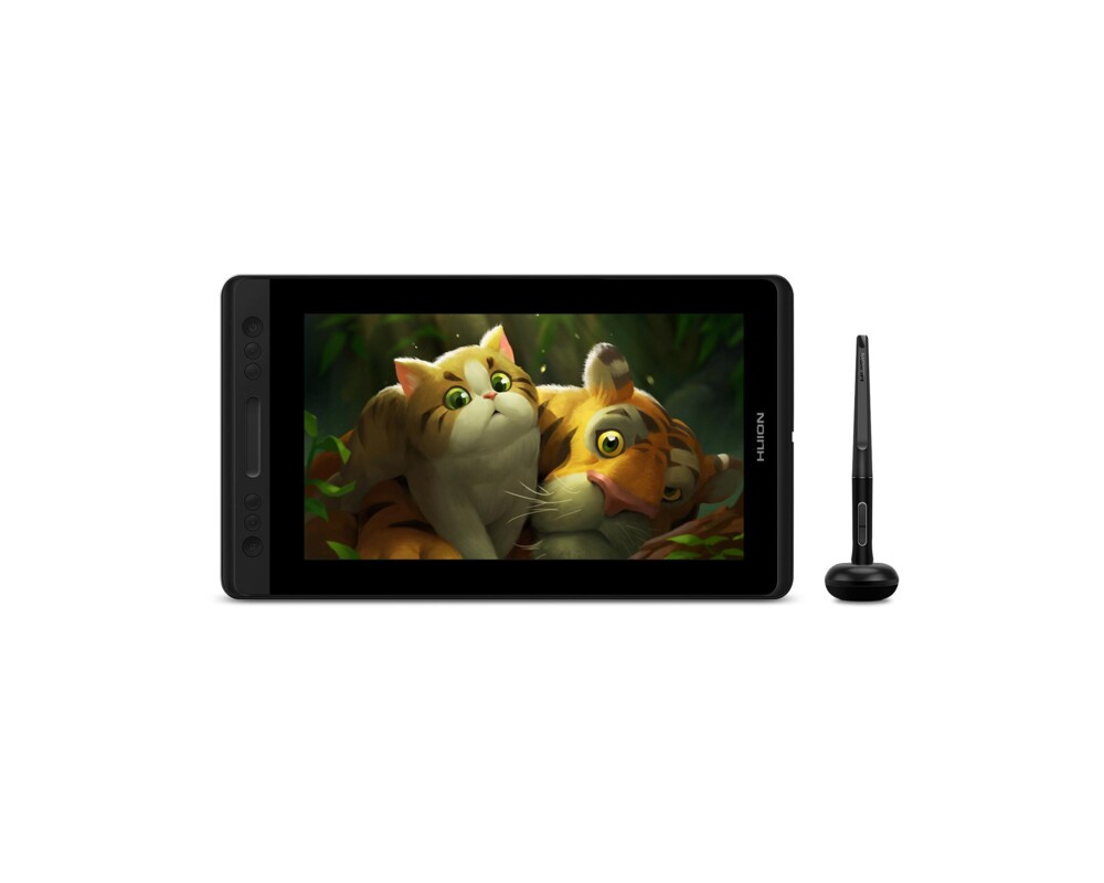 Графичен таблет HUION Kamvas Pro 13, USB-C, Черен/Сребрист Графичен таблет HUION Kamvas Pro 13, USB-C, Черен/Сребрист