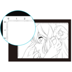 Графичен таблет LED светеща подложка за рисуване HUION LED light pad L4S, USB, Черен 5 Графичен таблет LED светеща подложка за рисуване HUION LED light pad L4S, USB, Черен 5
