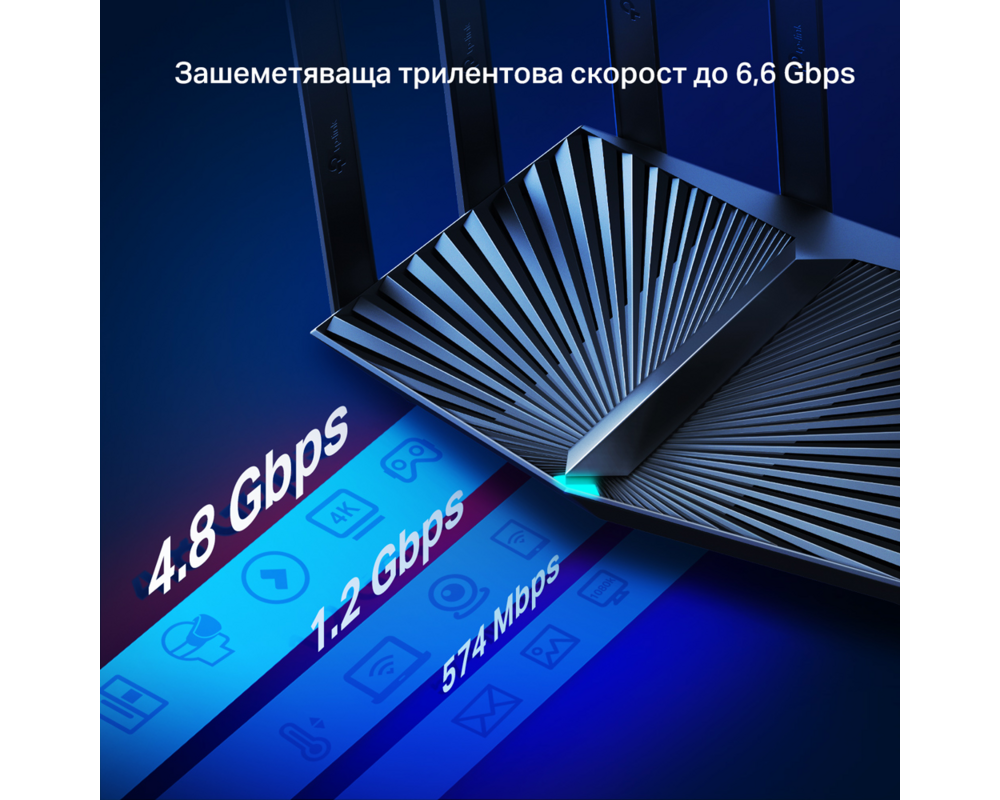 Рутер TP-Link Archer AX90 AX6600 17 Рутер TP-Link Archer AX90 AX6600 17