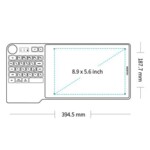 Графичен таблет HUION Inspiroy Keydial KD200, USB-C, Bluetooth, Metal Grey 6 Графичен таблет HUION Inspiroy Keydial KD200, USB-C, Bluetooth, Metal Grey 6