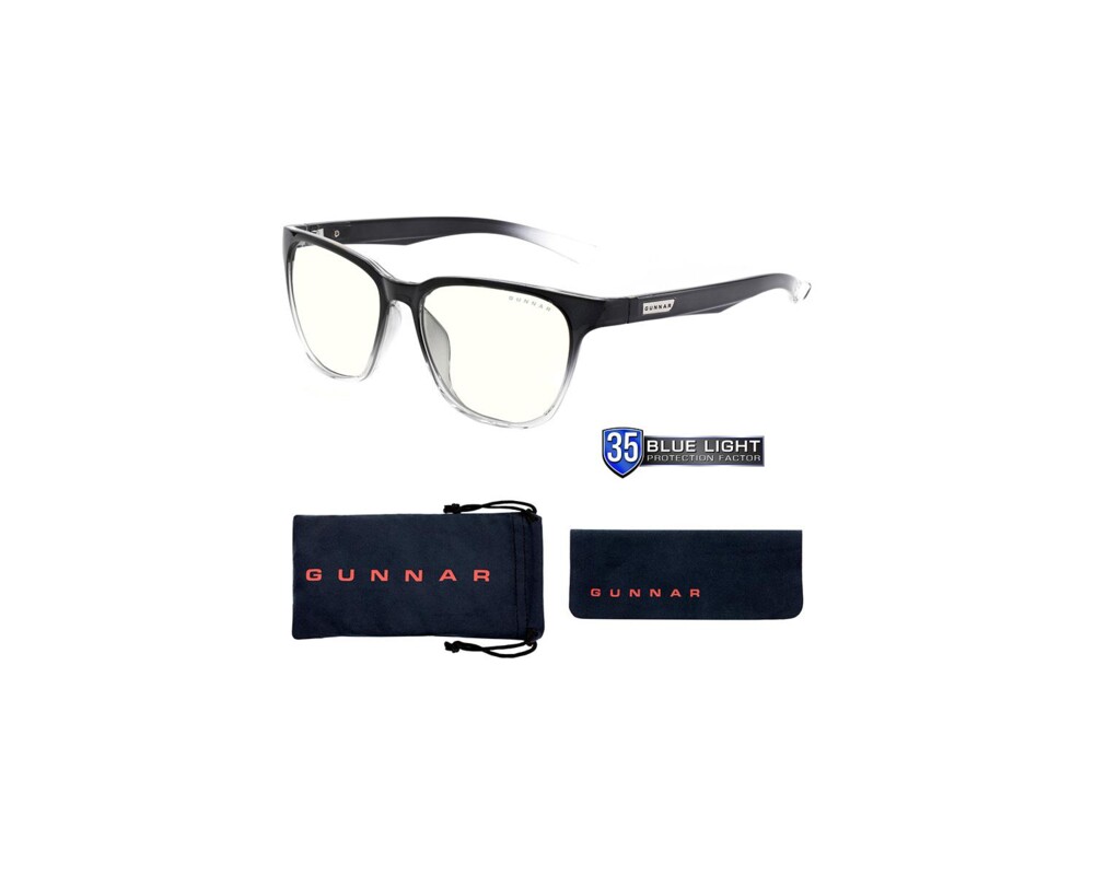 Очила за компютър GUNNAR Berkeley Onyx Fade, Clear, Черен 4 Очила за компютър GUNNAR Berkeley Onyx Fade, Clear, Черен 4