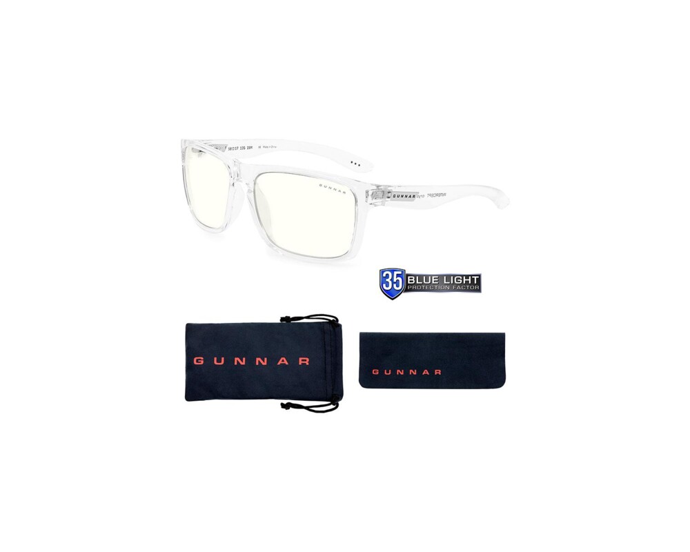 Очила за компютър Компютърни очила GUNNAR Intercept Crystal, Clear, Бял 8 Очила за компютър Компютърни очила GUNNAR Intercept Crystal, Clear, Бял 8
