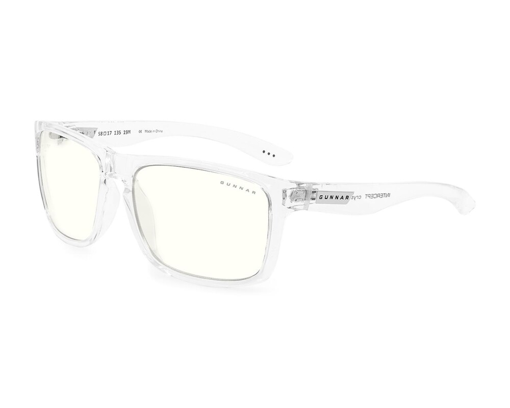 Очила за компютър Компютърни очила GUNNAR Intercept Crystal, Clear, Бял 5 Очила за компютър Компютърни очила GUNNAR Intercept Crystal, Clear, Бял 5