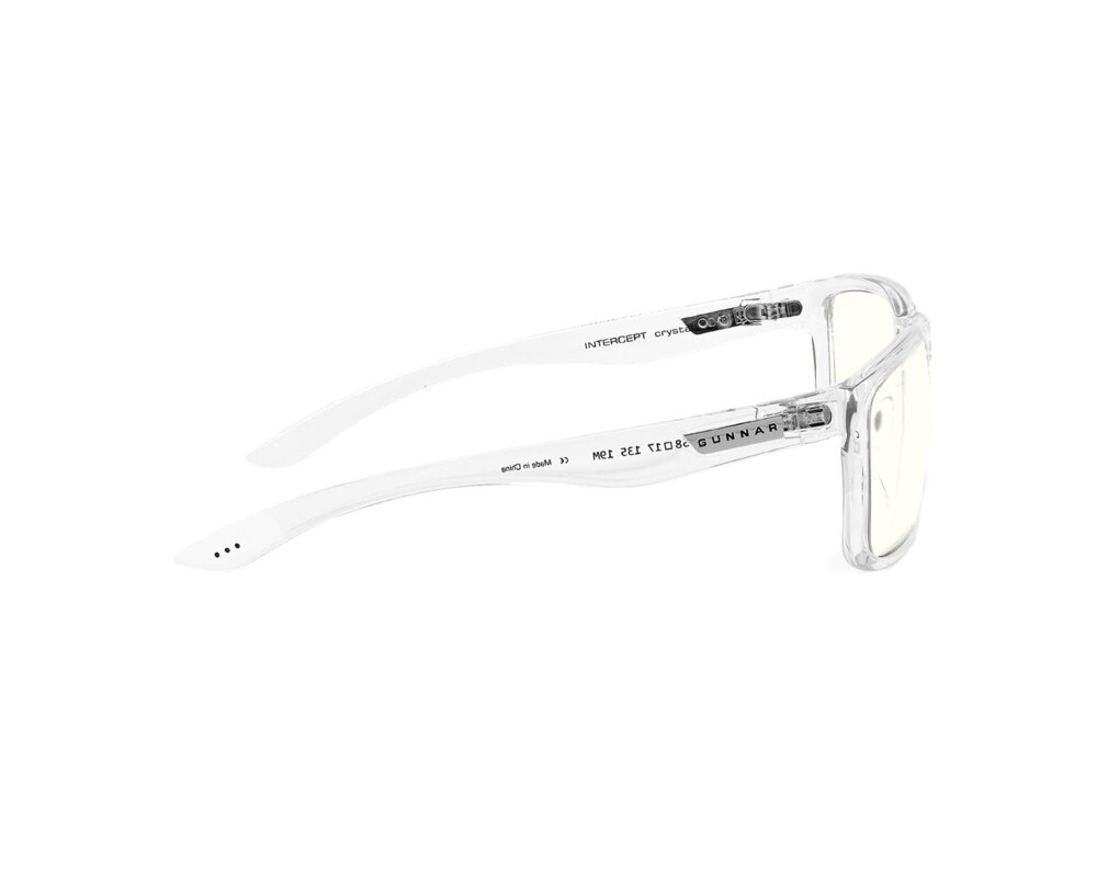 Очила за компютър Компютърни очила GUNNAR Intercept Crystal, Clear, Бял 7 Очила за компютър Компютърни очила GUNNAR Intercept Crystal, Clear, Бял 7