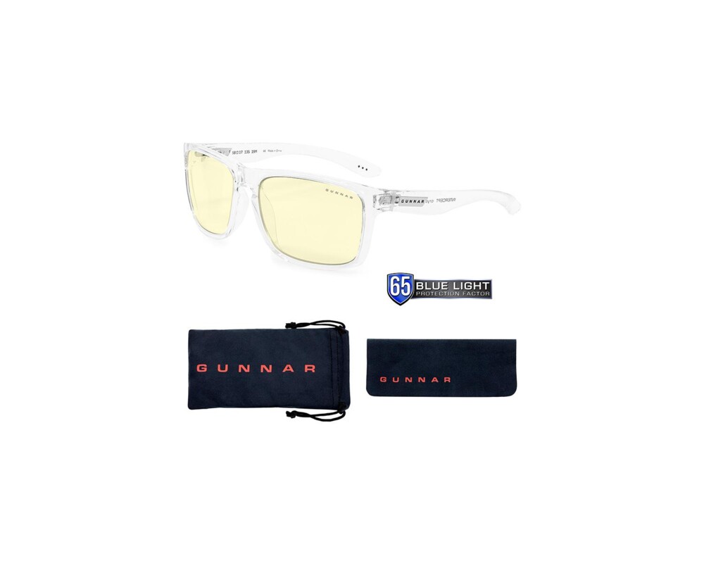 Очила за компютър Компютърни очила GUNNAR Intercept Crystal, Clear, Бял 4 Очила за компютър Компютърни очила GUNNAR Intercept Crystal, Clear, Бял 4