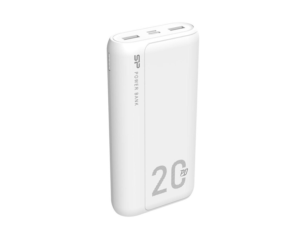 Външна батерия Silicon Power QS15, 20000 mAh, Бял 2 Външна батерия Silicon Power QS15, 20000 mAh, Бял 2