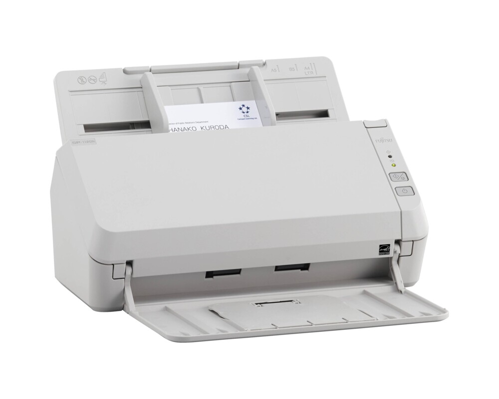 Скенер FUJITSU Duplex Gigabit Ethernet SP1120N 20ppm 2 Скенер FUJITSU Duplex Gigabit Ethernet SP1120N 20ppm 2