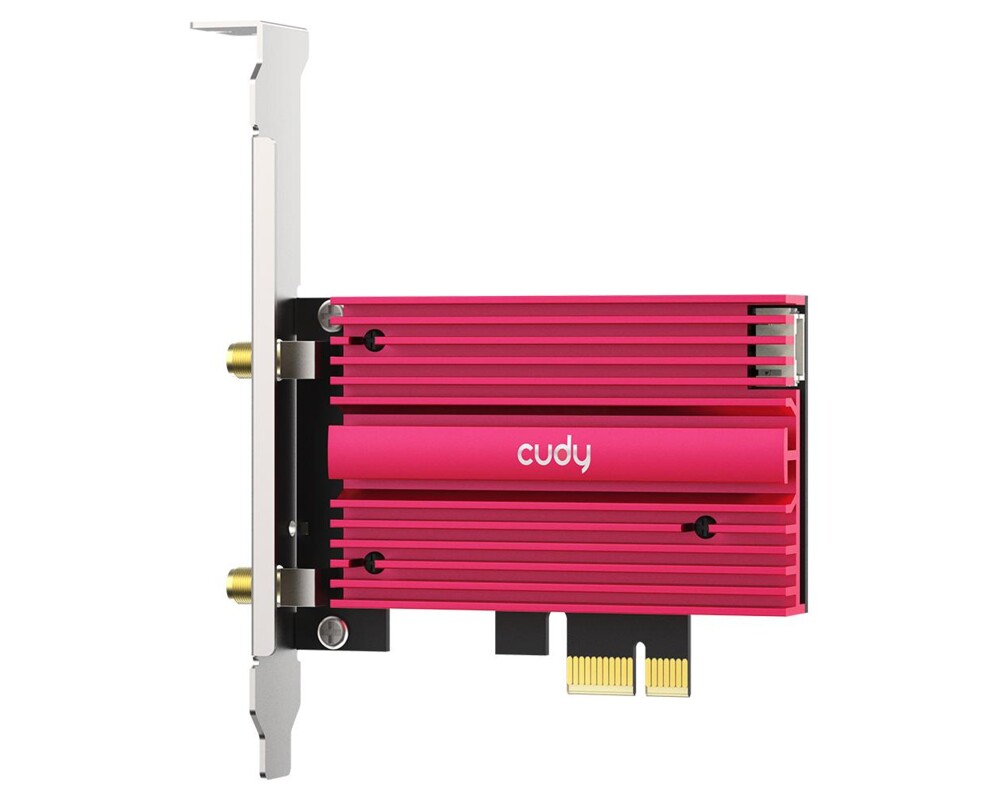 Мрежова карта Cudy WE4000, PCIe, 2.4/5 GHz, 574 - 2402 Mbps 3 Мрежова карта Cudy WE4000, PCIe, 2.4/5 GHz, 574 - 2402 Mbps 3
