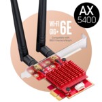 Мрежова карта Cudy WE3000S, PCIe, 3-бандов, 2.4/5~/6 GHz, 574 - 2400 Mbps 2 Мрежова карта Cudy WE3000S, PCIe, 3-бандов, 2.4/5~/6 GHz, 574 - 2400 Mbps 2