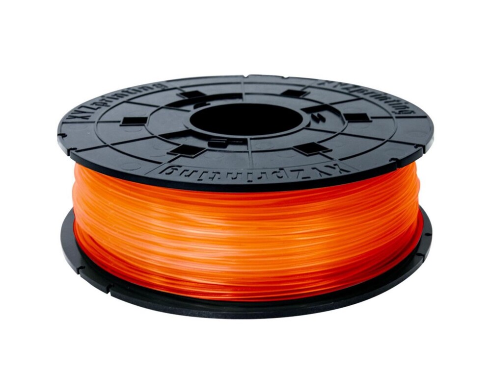 Консуматив за 3D принтер Консуматив за 3D принтер XYZprinting - PLA (NFC) filament , 1.75 mm, Clear TANGERINE Консуматив за 3D принтер Консуматив за 3D принтер XYZprinting - PLA (NFC) filament , 1.75 mm, Clear TANGERINE