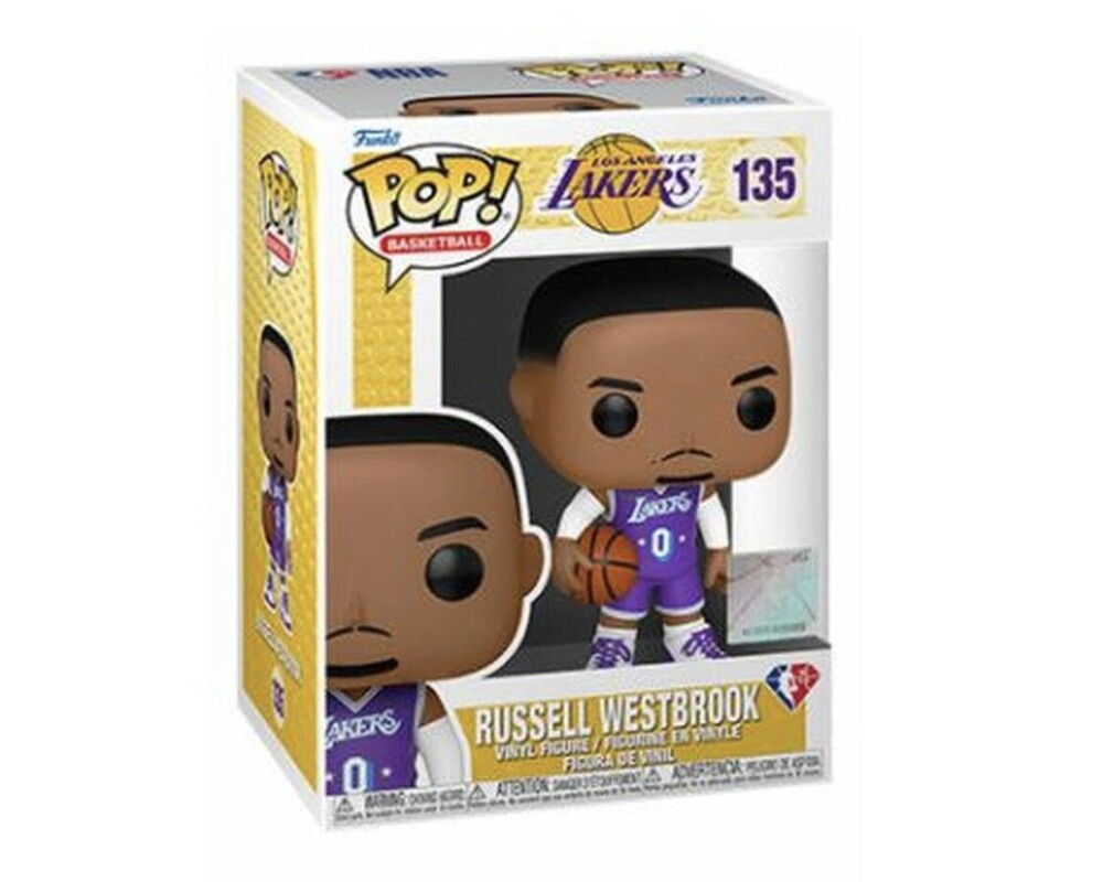 Фигурка Funko POP! Basketball NBA: Los Angeles Lakers - Russell Westbrook (CE'21) #135 2 Фигурка Funko POP! Basketball NBA: Los Angeles Lakers - Russell Westbrook (CE'21) #135 2