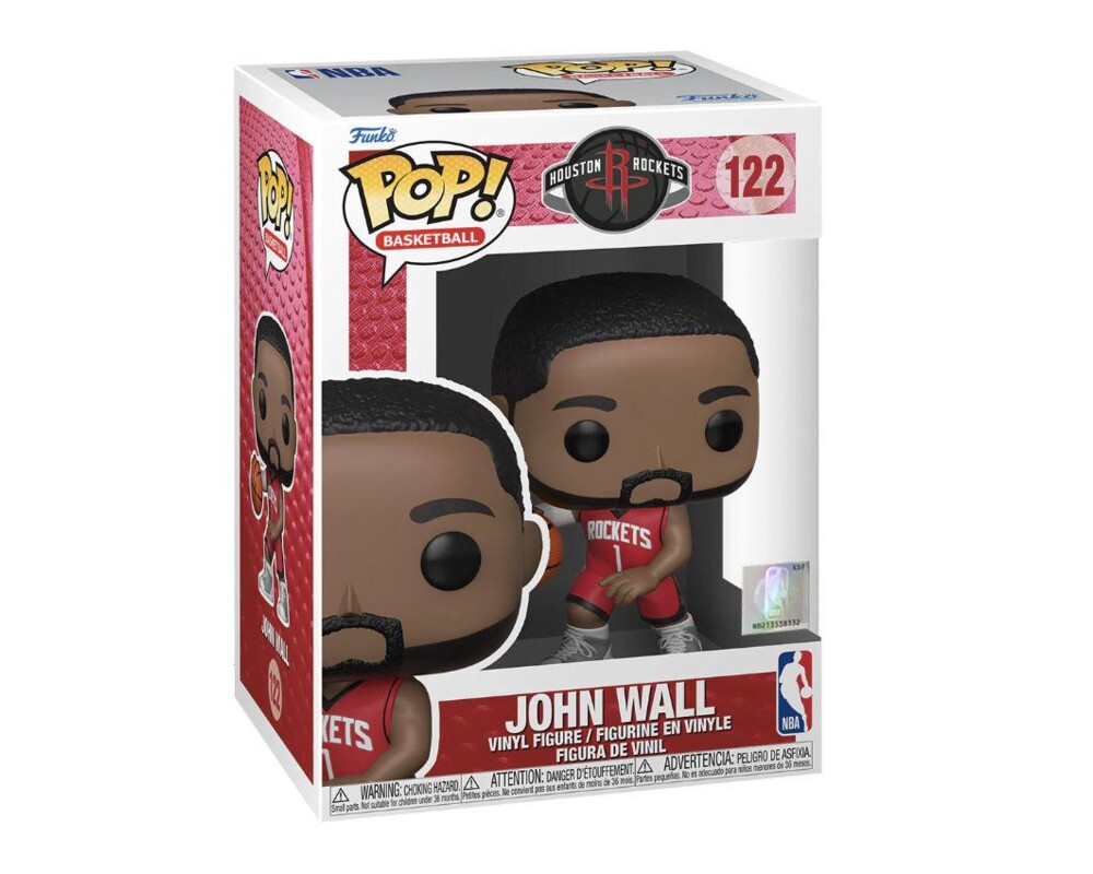Фигурка Funko POP! Basketball NBA: Rockets - John Wall (Red Jersey) #122 2 Фигурка Funko POP! Basketball NBA: Rockets - John Wall (Red Jersey) #122 2