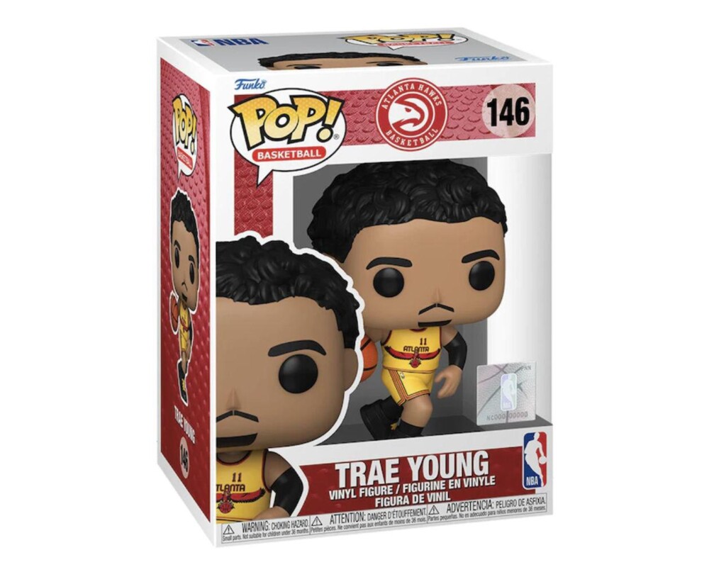 Фигурка Funko POP! Basketball NBA: Atlanta Hawks - Trae Young (City Edition 2021) #146 2 Фигурка Funko POP! Basketball NBA: Atlanta Hawks - Trae Young (City Edition 2021) #146 2