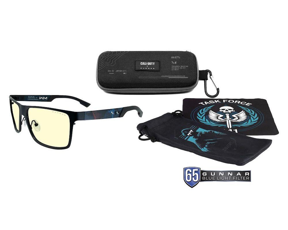 Очила за компютър Комплект очила с калъф GUNNAR x Call of Duty Covert Edition Amber Gunnar-Focus Очила за компютър Комплект очила с калъф GUNNAR x Call of Duty Covert Edition Amber Gunnar-Focus