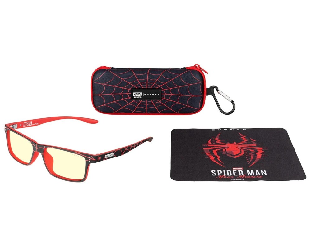 Очила за компютър Детски компютърни очила GUNNAR Cruz, Spider-Man Miles Morales Edition, Amber Очила за компютър Детски компютърни очила GUNNAR Cruz, Spider-Man Miles Morales Edition, Amber
