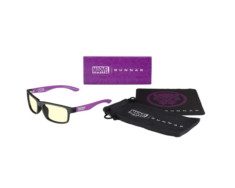 Очила за компютър Компютърни очила GUNNAR Enigma, Black Panther Edition 2 Очила за компютър Компютърни очила GUNNAR Enigma, Black Panther Edition 2