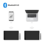 Графичен таблет HUION Inspiroy Giano, 5080 LPI, Черен 6 Графичен таблет HUION Inspiroy Giano, 5080 LPI, Черен 6