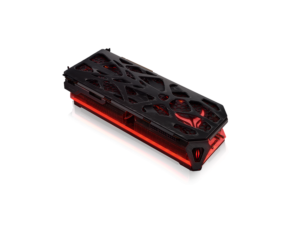 Видеокарта Заден панел за видео карти Powercolor Radeon RX 7900 XT/XTX Серия Red Devil 5 Видеокарта Заден панел за видео карти Powercolor Radeon RX 7900 XT/XTX Серия Red Devil 5