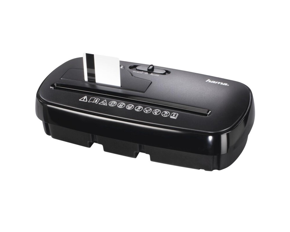 Шредер Hama Basic S8CD, A4, 8 листа, CD/DVD, Черен 3 Шредер Hama Basic S8CD, A4, 8 листа, CD/DVD, Черен 3