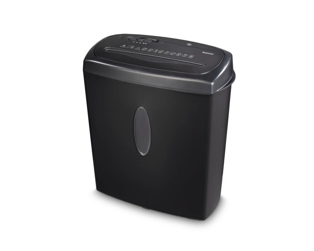 Шредер Hama Home X10CD, A4, 10 листа, CD/DVD, Черен Шредер Hama Home X10CD, A4, 10 листа, CD/DVD, Черен