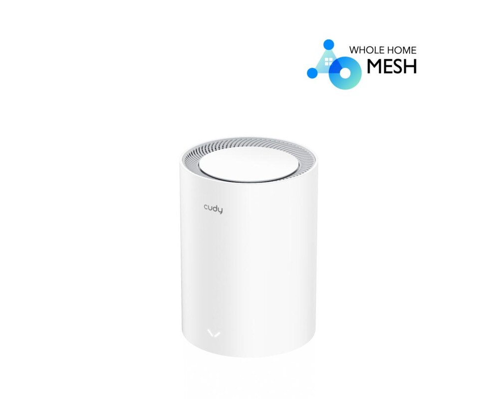Рутер Безжична Mesh система Cudy AX1800, 1 - Pack, 2.4/5 GHz, 574 - 1201 Mbps 2 Рутер Безжична Mesh система Cudy AX1800, 1 - Pack, 2.4/5 GHz, 574 - 1201 Mbps 2