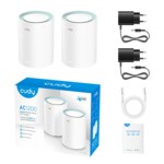 Рутер Cudy M1300, 2-pack, AC1200 Dual Band, 2.4/5 GHz, 300 - 867 Mbps 4 Рутер Cudy M1300, 2-pack, AC1200 Dual Band, 2.4/5 GHz, 300 - 867 Mbps 4