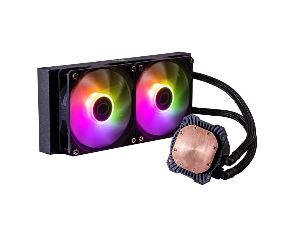 Охладител за процесор Cooler Master ML240L Core ARGB Black 2 Охладител за процесор Cooler Master ML240L Core ARGB Black 2